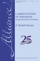 Lamentations of Jeremiah SSATB choral sheet music cover